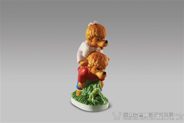 卡通熊系列：子&女/跳馬&蛙付藏品圖，第1張