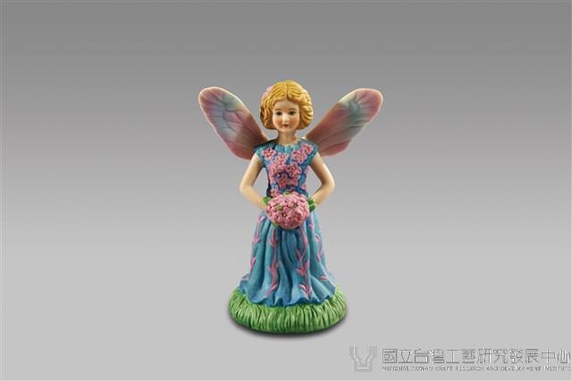 藍衣女精靈/胸花密藏品圖，第1張
