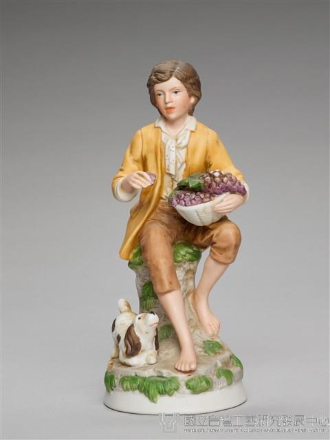 鄉村男孩與寵物狗藏品圖，第3張