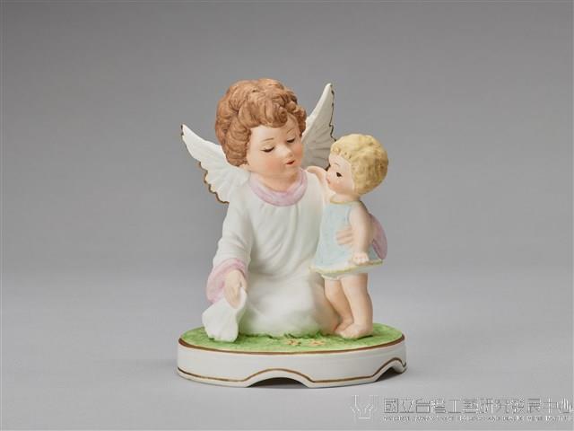 天使與小孩/手帕藏品圖，第3張