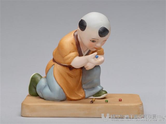 中國嬰戲圖/玩彈珠藏品圖，第3張