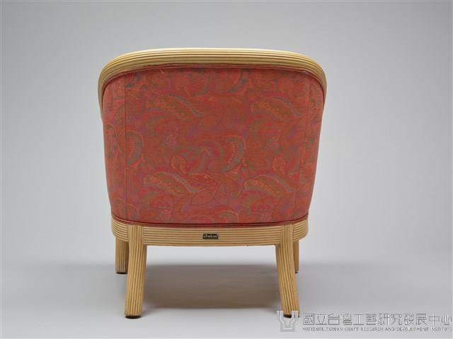 籐製沙發椅組-單人扶手沙發椅藏品圖，第3張