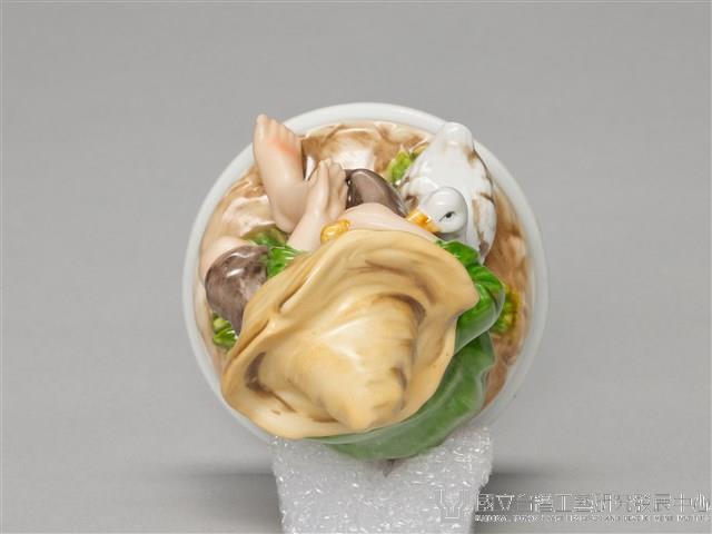 小男孩與白小鴨藏品圖，第7張