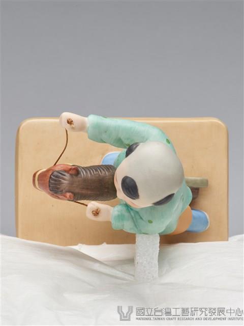 中國嬰戲圖/騎木馬藏品圖，第7張