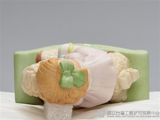 Dolly Dingle女孩騎綿羊玩具藏品圖，第7張