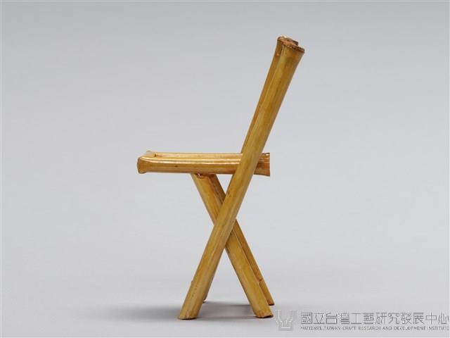 迷你竹家具－餐桌椅-折合椅藏品圖，第2張