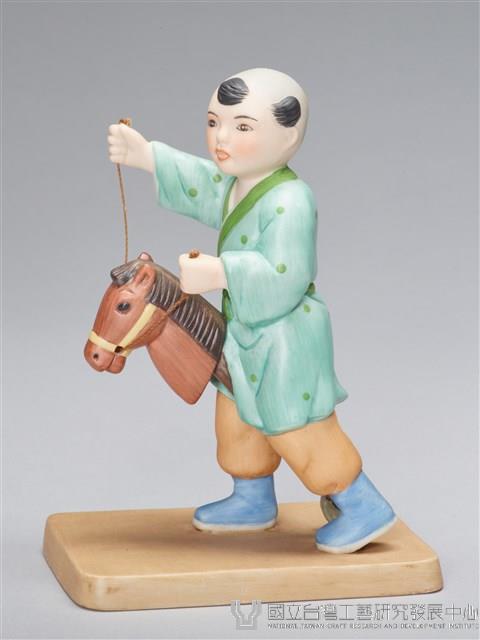 中國嬰戲圖/騎木馬藏品圖，第2張