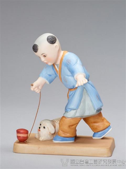 中國嬰戲圖/陀螺藏品圖，第2張