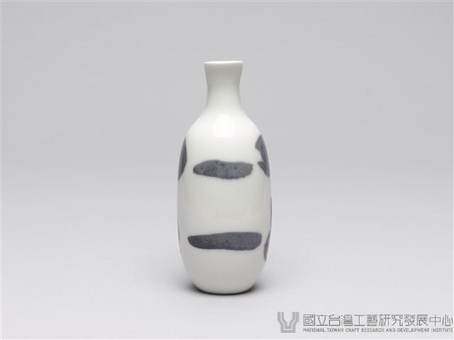 酒具組-黑釉點彩溫酒壺藏品圖，第2張