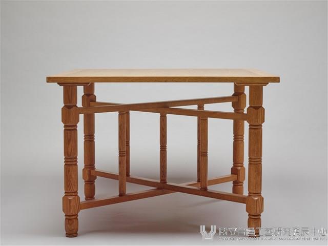 木製餐桌椅組-桌子藏品圖，第3張