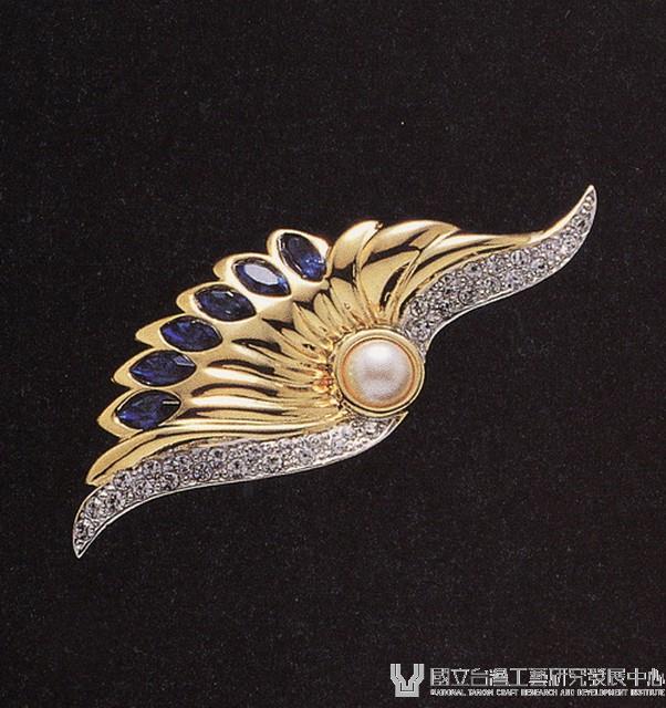 天使展翅--項鍊、胸針、耳環藏品圖，第2張