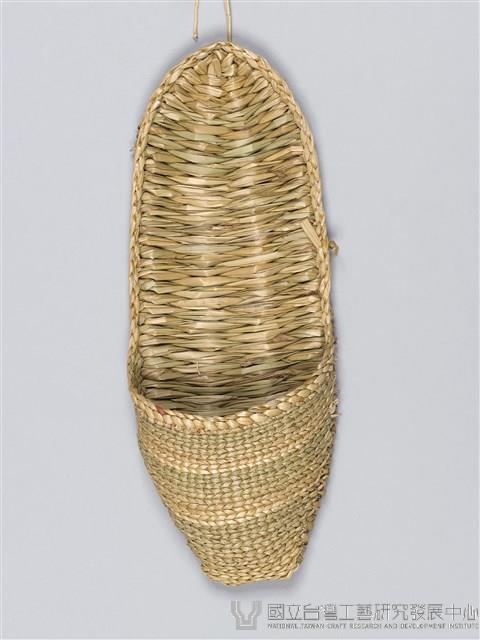 藺草拖鞋-男鞋‧左腳藏品圖，第1張