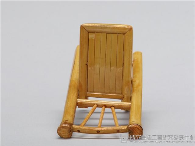迷你竹家具－餐桌椅-折合椅藏品圖，第4張