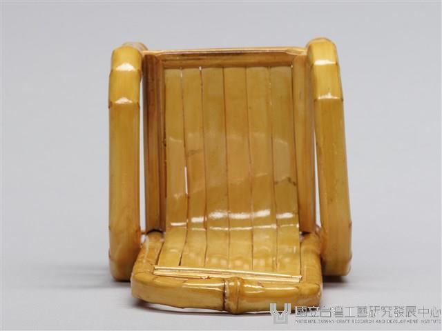 迷你竹家具－太師椅-椅藏品圖，第4張