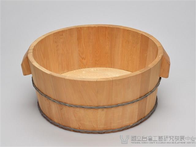 木製洗碗桶組合(小)藏品圖，第5張