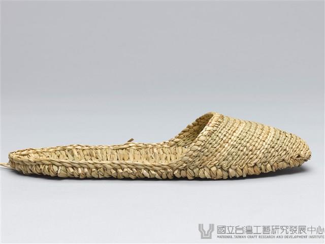 藺草拖鞋-男鞋‧左腳藏品圖，第5張