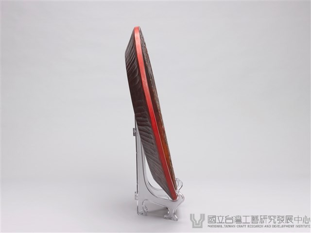 木雕漆盤藏品圖，第6張