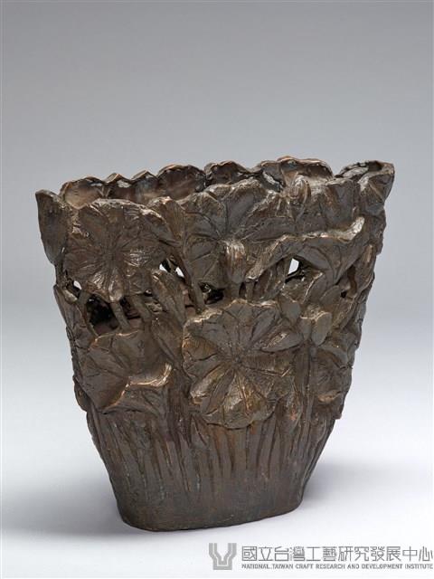 鏤空透雕花插藏品圖，第2張