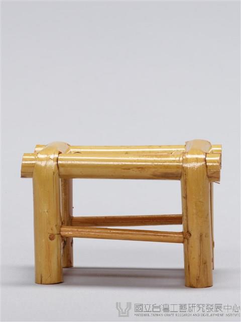 迷你竹家具－擔仔麵組-椅藏品圖，第1張
