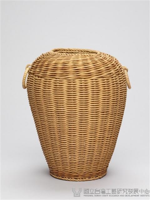 籐編花器藏品圖，第2張