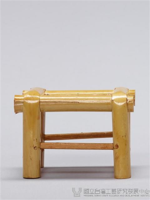 迷你竹家具－擔仔麵組-椅藏品圖，第1張