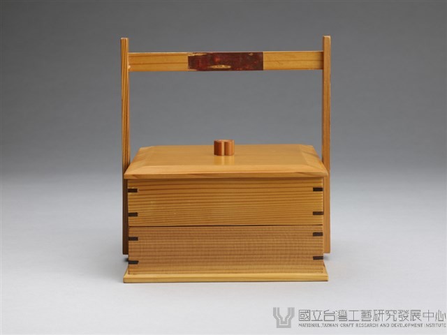 雙層盒組(提手;含蓋)藏品圖，第1張