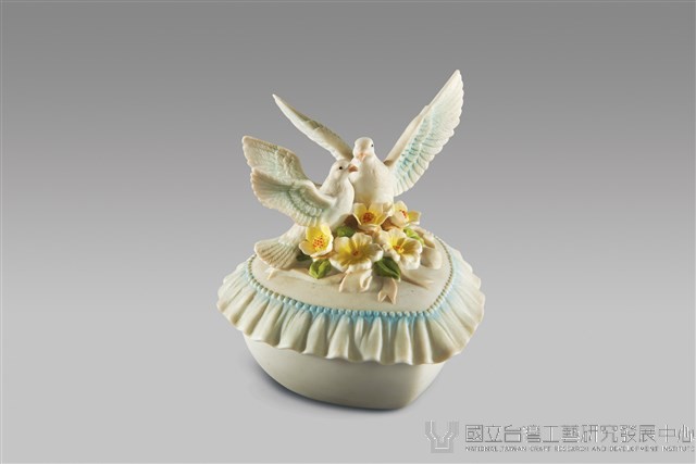 心形雙鴿盒藏品圖，第1張