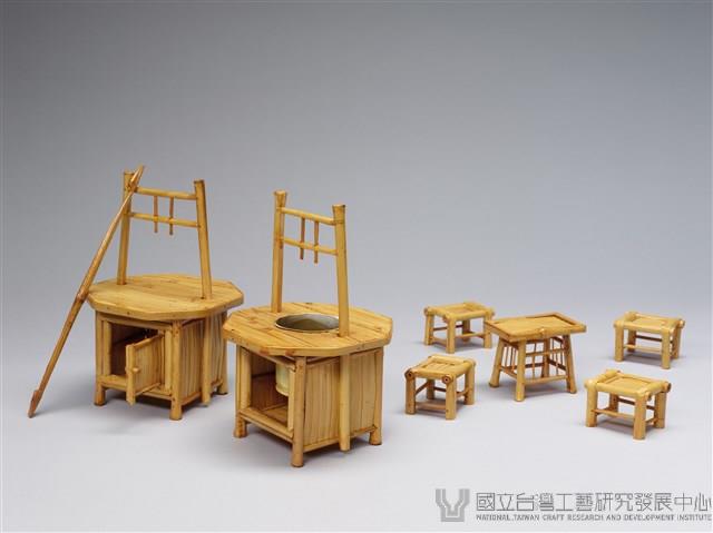 迷你竹家具－擔仔麵組藏品圖，第3張