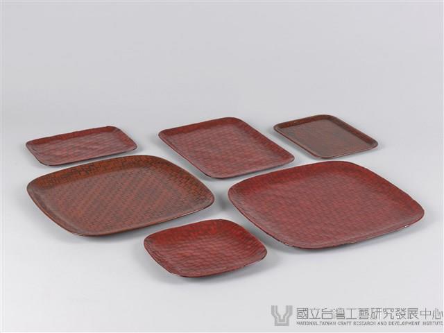 籃胎漆盤藏品圖，第3張