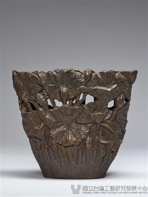 鏤空透雕花插藏品圖，第3張