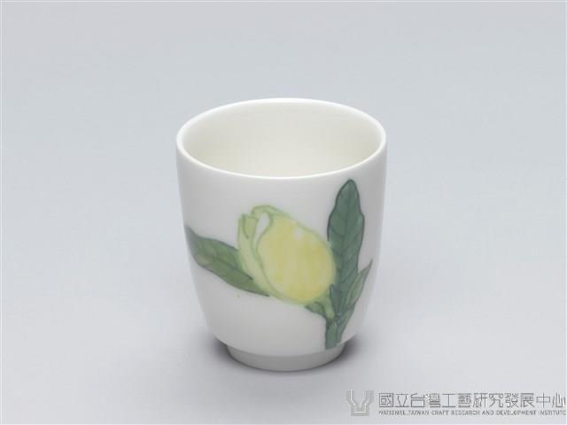 木蓮花餐具組-茶杯（高）藏品圖，第1張