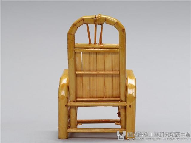 迷你竹家具－太師椅-椅藏品圖，第3張