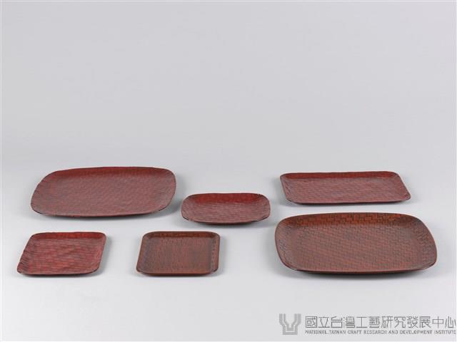 籃胎漆盤藏品圖，第2張