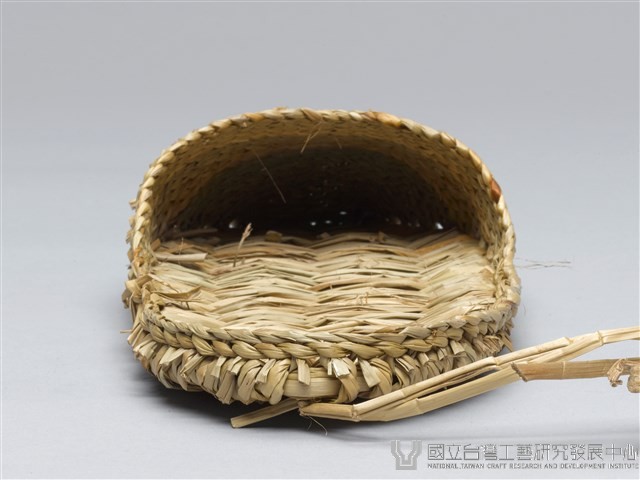 藺草拖鞋-男鞋‧右腳藏品圖，第3張