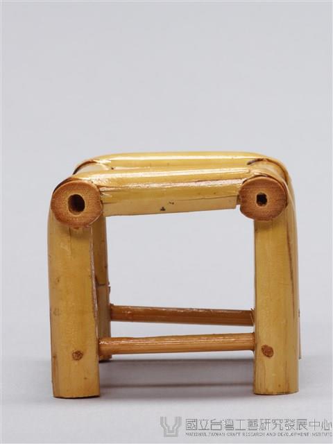 迷你竹家具－擔仔麵組-椅藏品圖，第2張