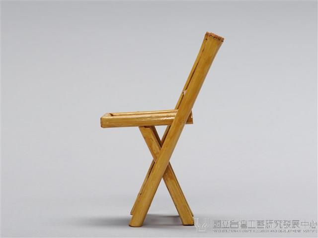 迷你竹家具－餐桌椅-折合椅藏品圖，第2張