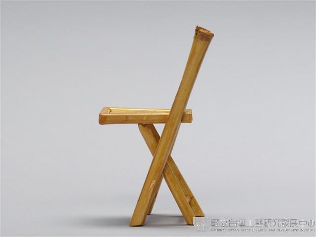 迷你竹家具－餐桌椅-折合椅藏品圖，第2張