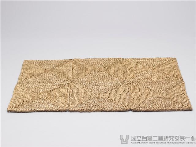 藺草編地毯藏品圖，第2張