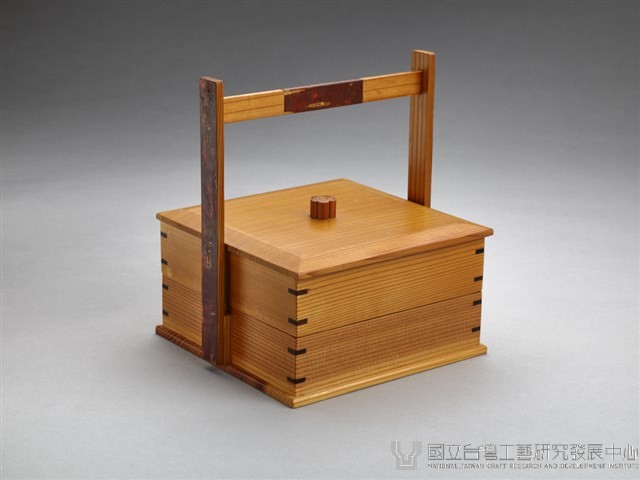雙層盒組(提手;含蓋)藏品圖，第2張