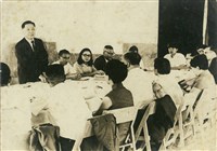 台灣日報座談會文友合照藏品圖，第3張