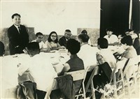 台灣日報座談會文友合照藏品圖，第4張