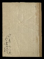 「生死門」劇本(含人物名單)藏品圖，第1張