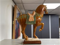 仿唐三彩馬(複製品)藏品圖，第2張