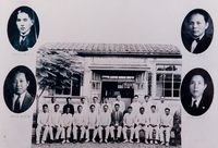 日治時期竹山郡竹山庄役場職員及歷任庄長照藏品圖，第1張