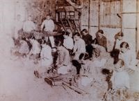 昭和10年製箸工作照藏品圖，第1張
