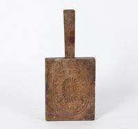 早期先民木製糕印藏品圖，第1張