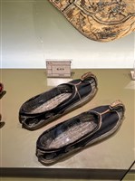 尖頭單梁客家布鞋藏品圖，第2張