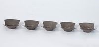扇形錫杯托藏品圖，第1張