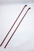 朱漆楠木提燈柄藏品圖，第1張