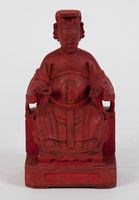 紅漆天上聖母木雕神像藏品圖，第1張